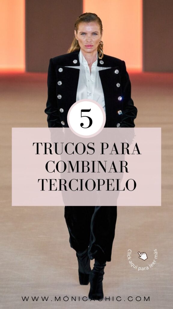 Ropa de terciopelo