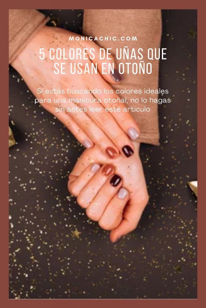 manicura de otoño