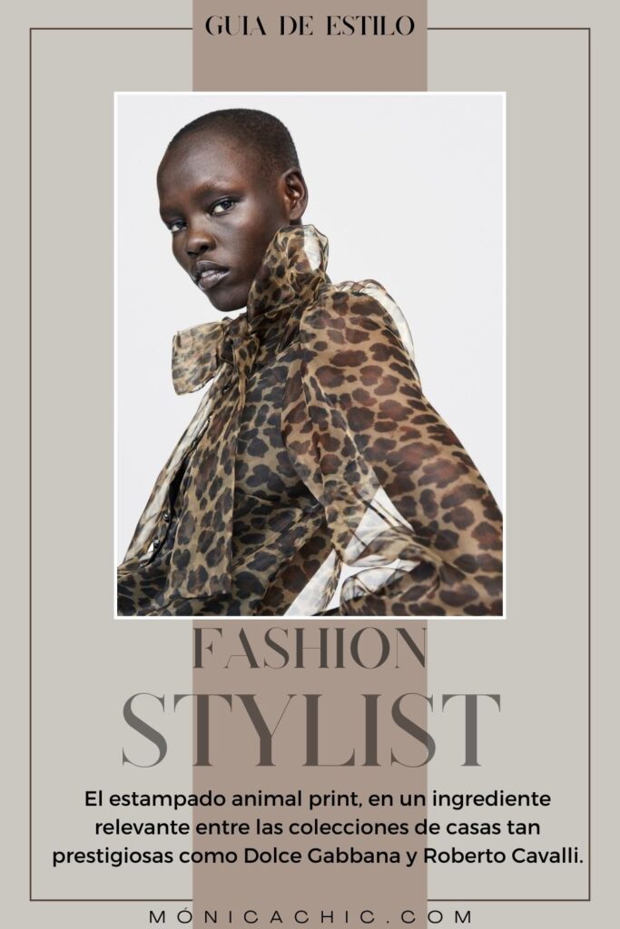 Cómo vestir con el animal print