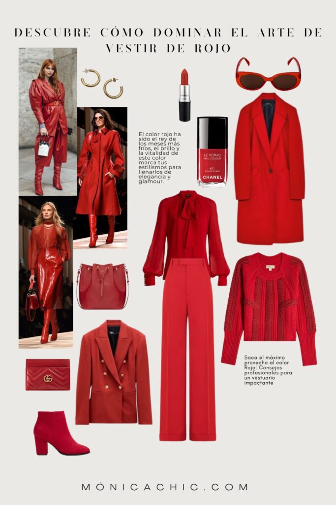 7 Ideas para vestir de rojo de acuerdo tu estilo 15 Como vestir de rojo