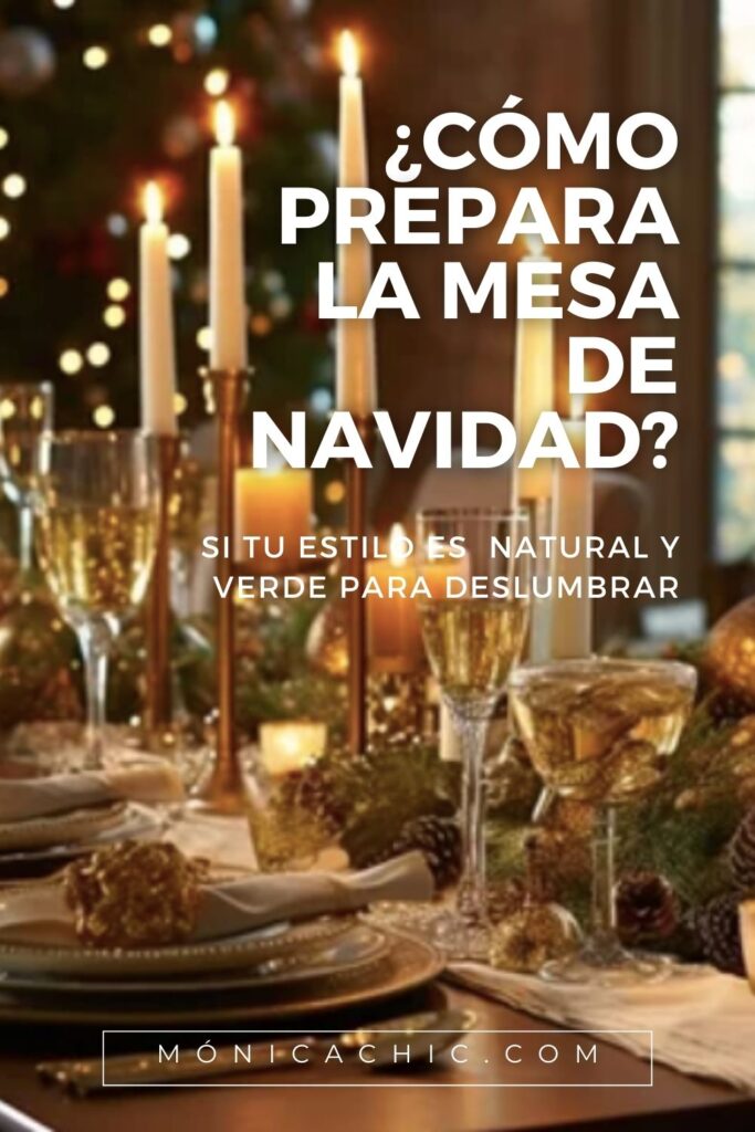 Cómo preparar la mesa de Navidad