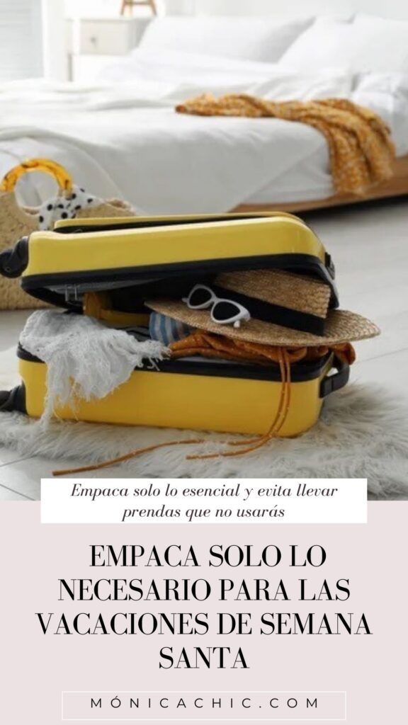 Que llevar en la maleta