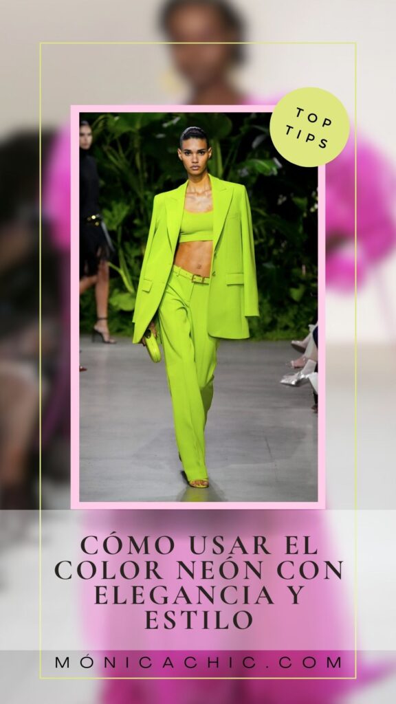 Cómo vestir con el color neón
