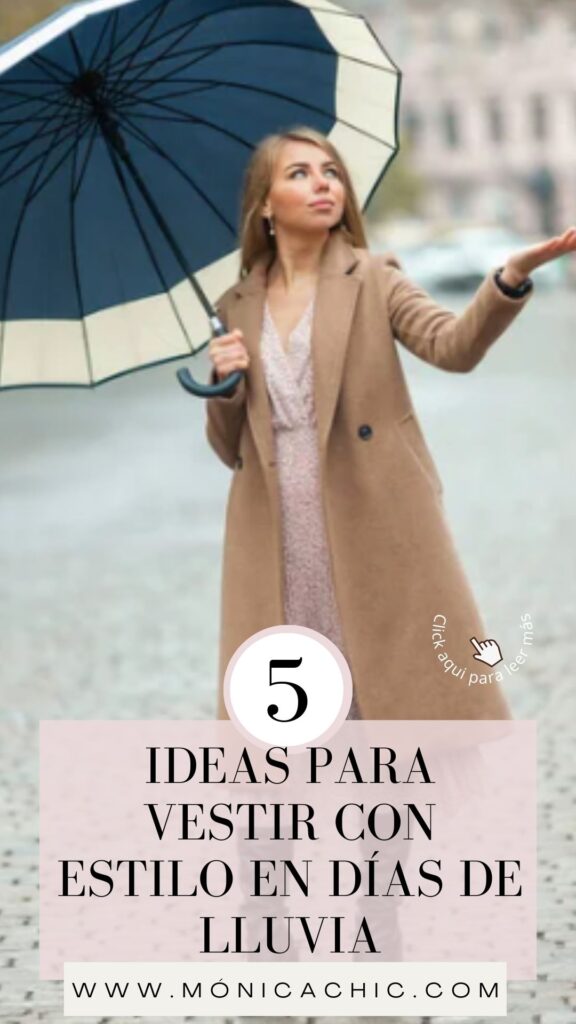 Cómo vestir en los días de lluvia