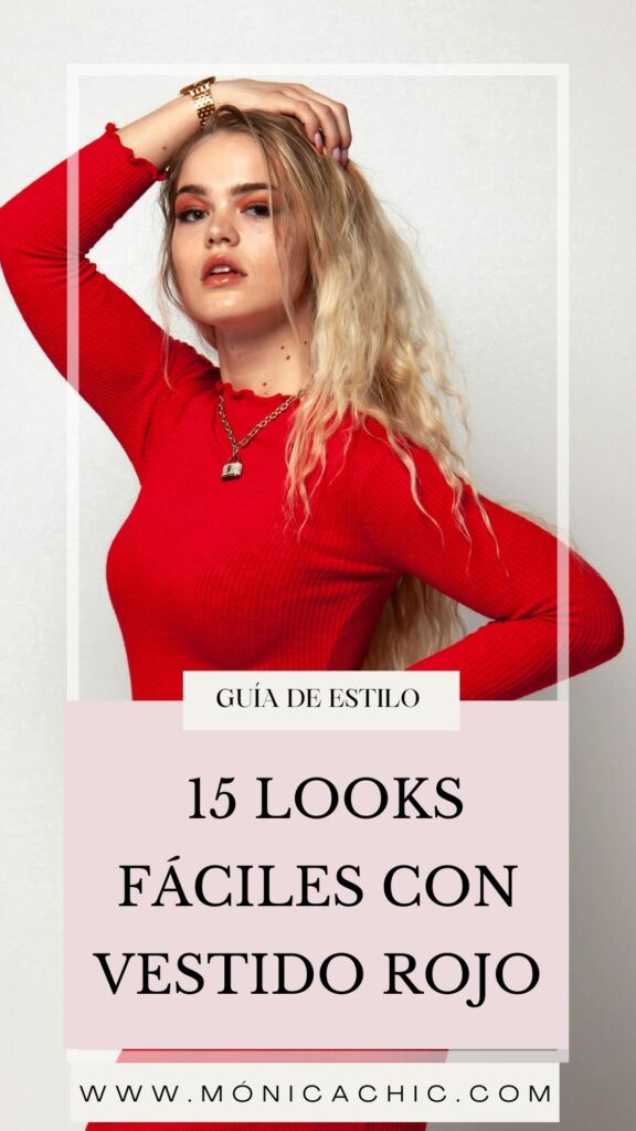 15 Looks con un vestido rojo: Inspírate para cada ocasión 75 Accesorios para vestido rojo