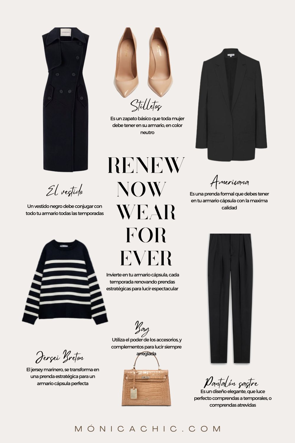 ¿Cómo crear un armario cápsula de otoño? Descubre las 5 claves definitivas MónicaChic