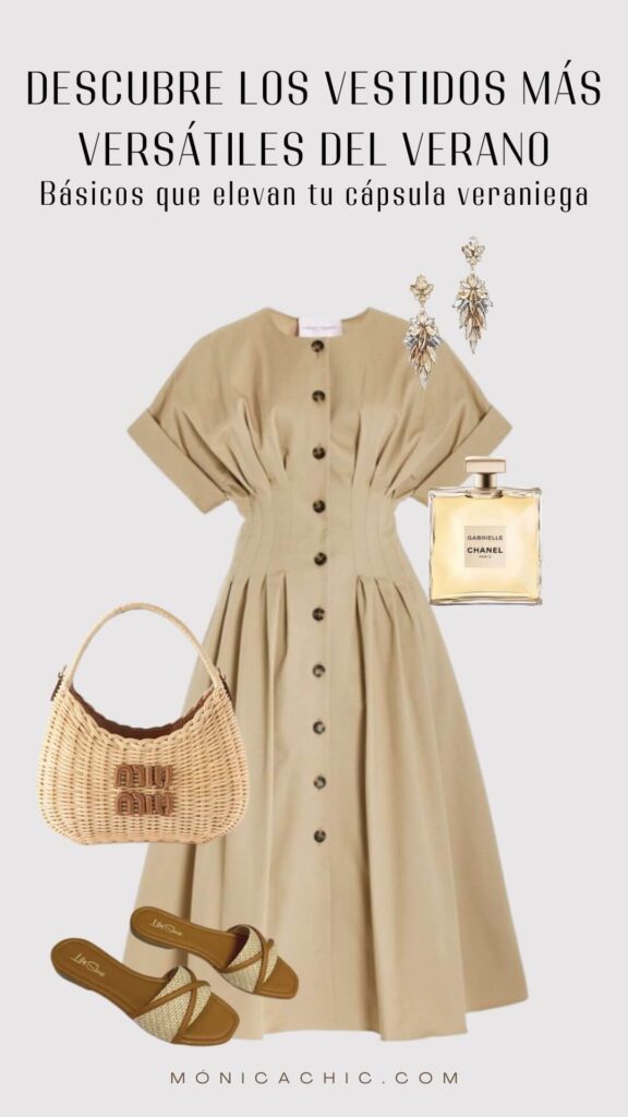 3 vestidos versátiles para tu armario cápsula de verano 15 looks inpactantes 7 Vestidos cómodos para verano