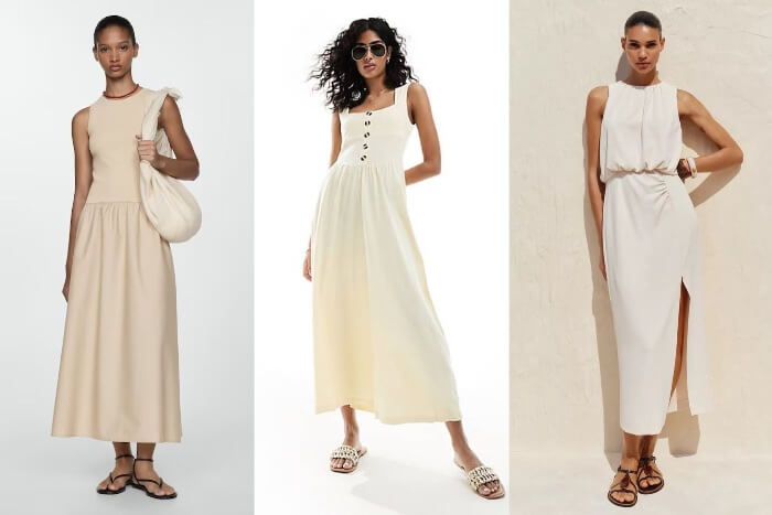 3 vestidos versátiles para tu armario cápsula de verano 15 looks inpactantes 5 Cómo elegir vestidos para verano