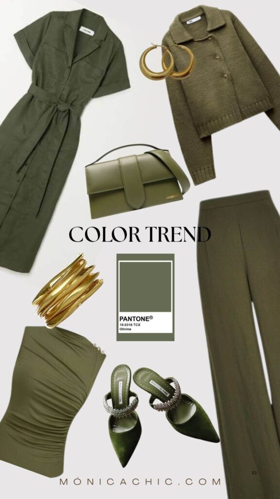 Cómo vestir con el verde oliva este otoño: 7 ideas fáciles y elegantes. 3 Cómo vestir con el verde oliva